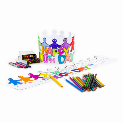 Bright Tag Crowns, Pack of 24