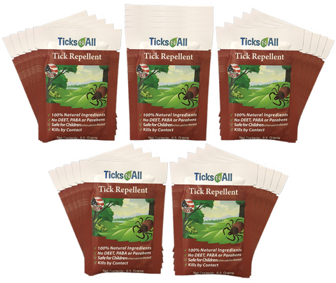 All Natural Tick Repellent Wipes