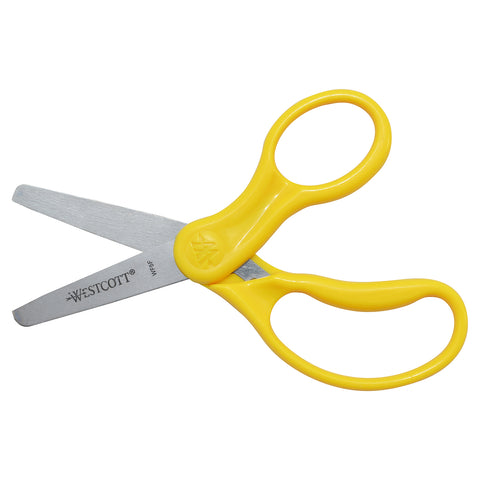 Kids 5" Scissors, Blunt, Pack of 30