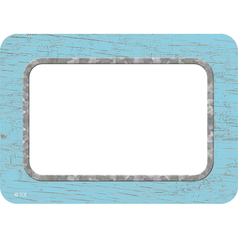 Painted Wood Name Tags/Labels - Multi-Pack - 36 Per Pack, 6 Packs