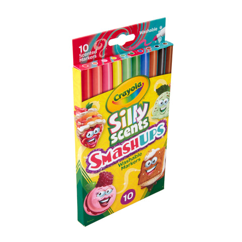 (6 Pk) 10ct Slim Scent Markers Smash Ups