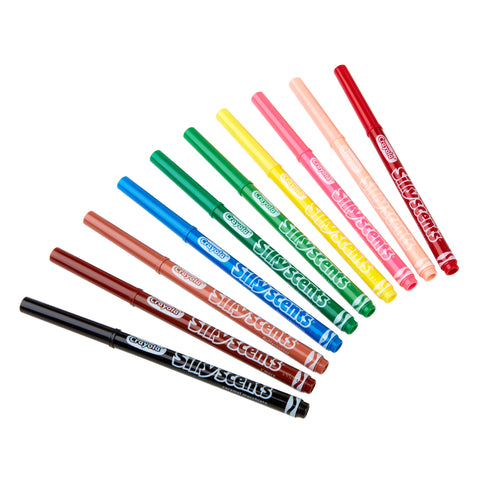 (6 Pk) 10ct Slim Scent Markers Smash Ups