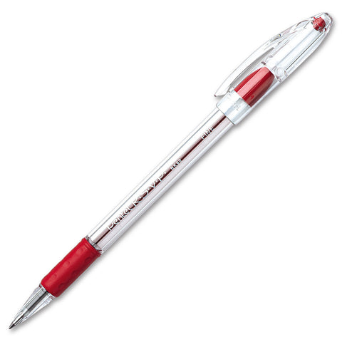 R.S.V.P.® Ballpoint Pen, Fine Point, Red, Pack of 24