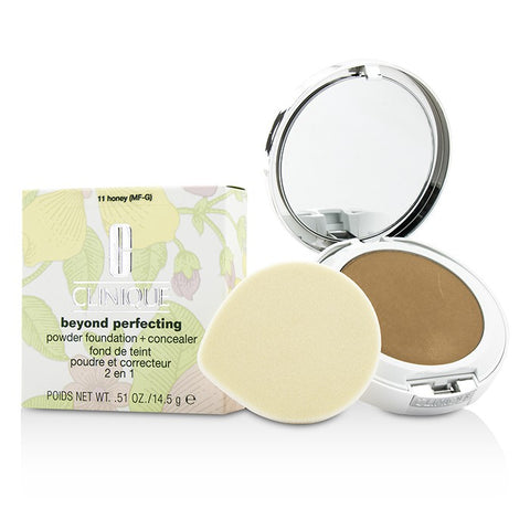 Clinique Beyond Perfecting Powder Foundation + Corrector - # 14 Vanilla (mf-g)  --14.5g/0.51oz By Clinique