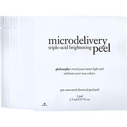 The Microdelivery Triple-acid Brightening Peel Pads  --12pads