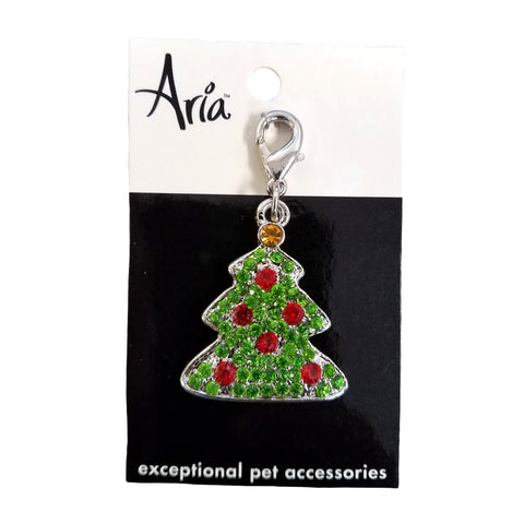 Holiday Jewel Collar Charms - Tree