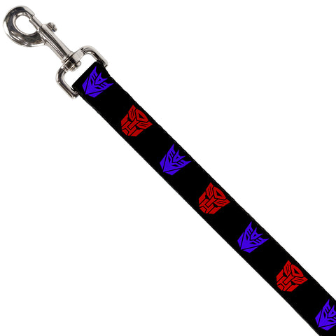 Buckle-down Transformers Autobot/decepticon Logos Pet Leash