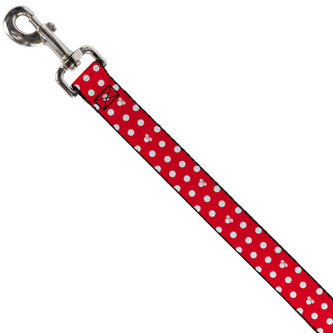 Buckle-down Minnie Mouse Polka Dot Pet Leash