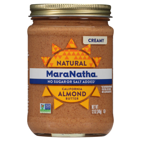 Maranatha Almond Butter No Salt (6x12 OZ)