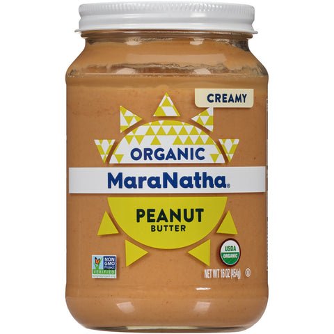 Maranatha Organic Peanut Butter No Stir Creamy (6x16 OZ)