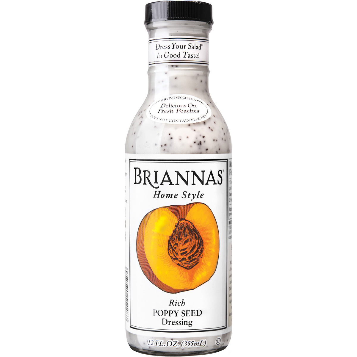 Brianna's Home Style Salad DressingRich Poppy Seed (6x12Oz)