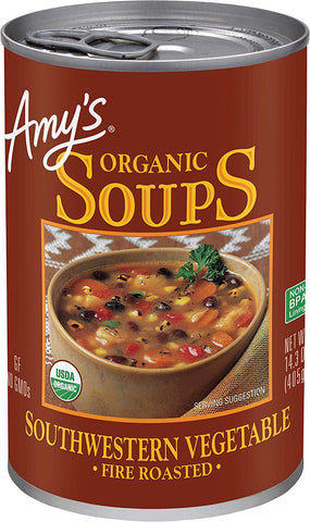 Amy's Kitchen Fire Roasted Southwest Vegetable Soup (12x14.3 Oz)