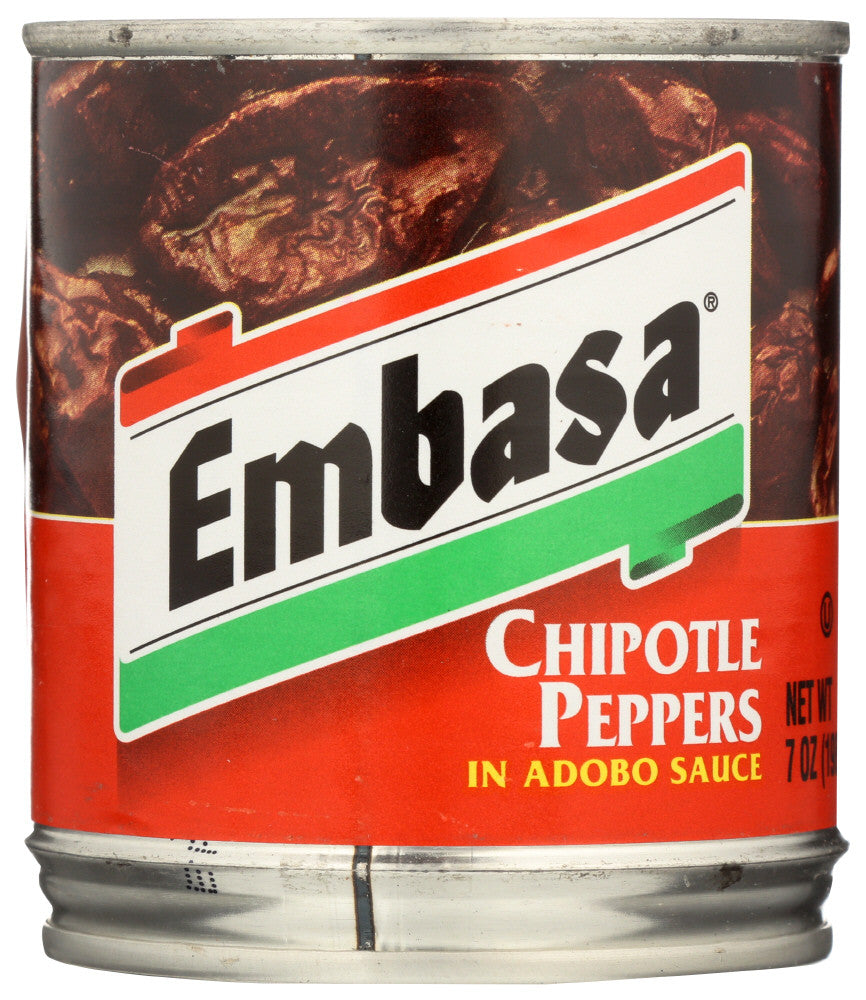 Embasa Chipotle Peppers in Adobo Sauce (12x7 Oz)