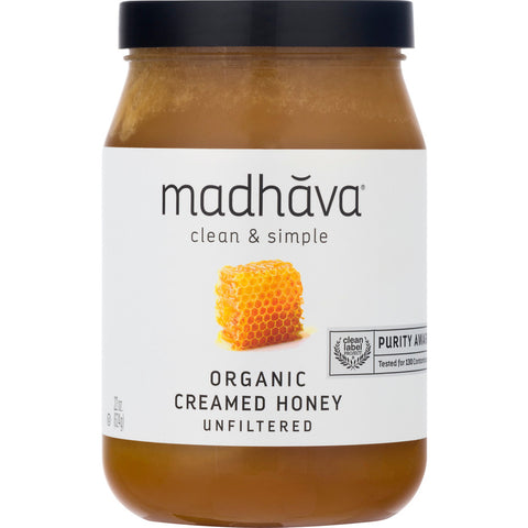 Madhava Raw Honey (6x22OZ )