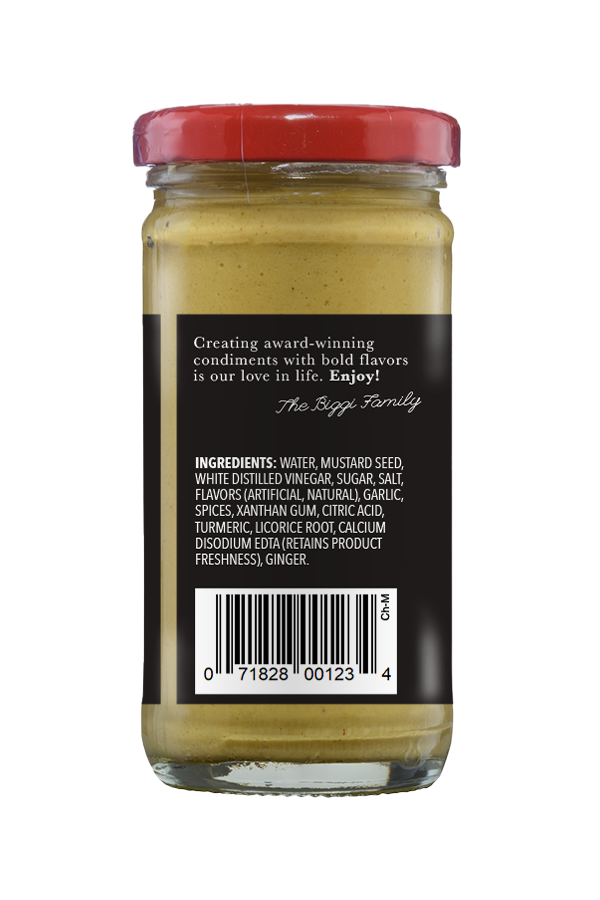 Beaver Chinese Hot Mustard (12x4Oz)