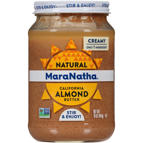 Maranatha Almond Butter Natural Creamy & Roasted (6x16 OZ)