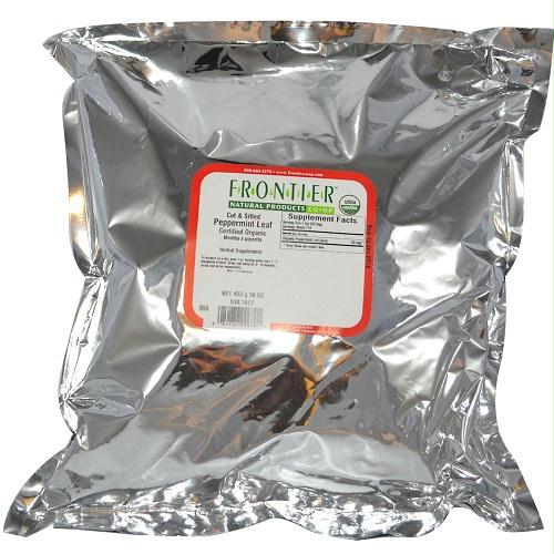 Frontier Herb Peppermint Leaf C/s (1x1lb)