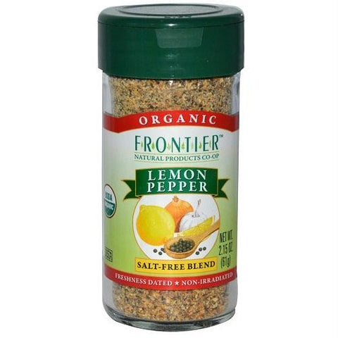 Frontier Herb Saltless Lemon Pepper (1x1.36 Oz)