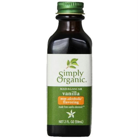 Simply Organic Vanilla Flavoring - Organic - 2 Oz - Case Of 6