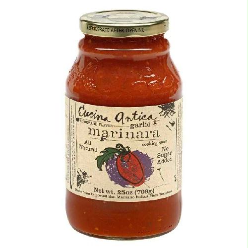 Cucina Antica Garlic Marinara Sauce (12x25 Oz)