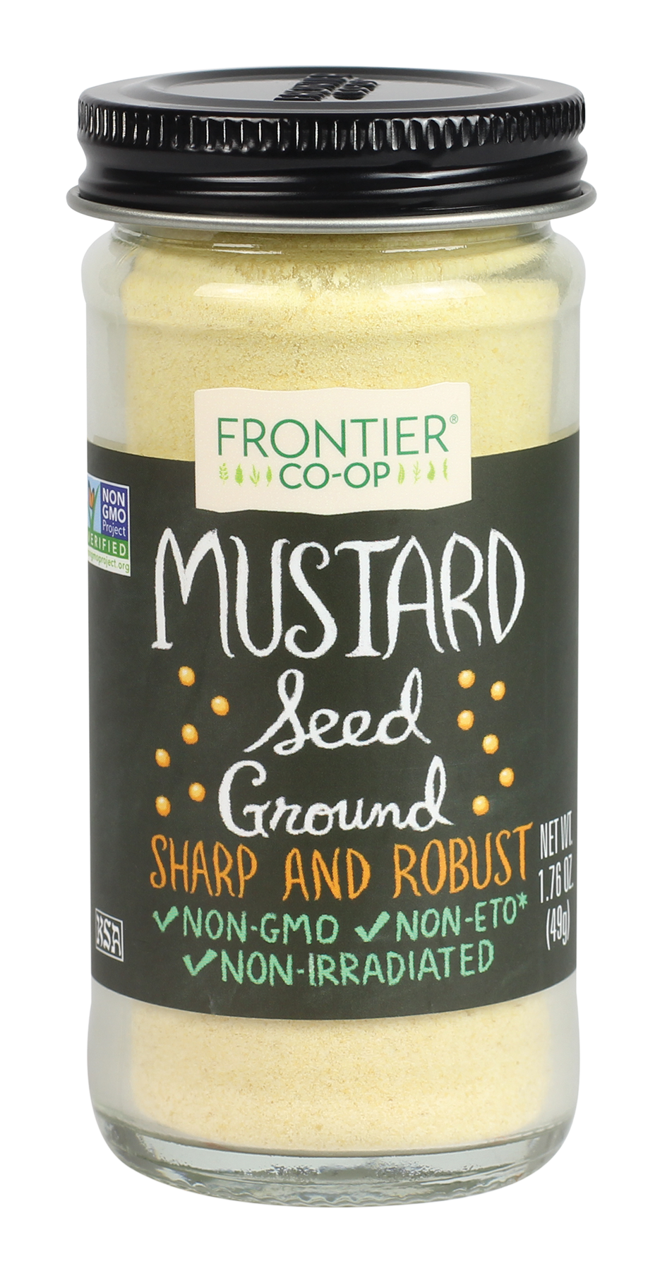 Mustard seed yellow ground