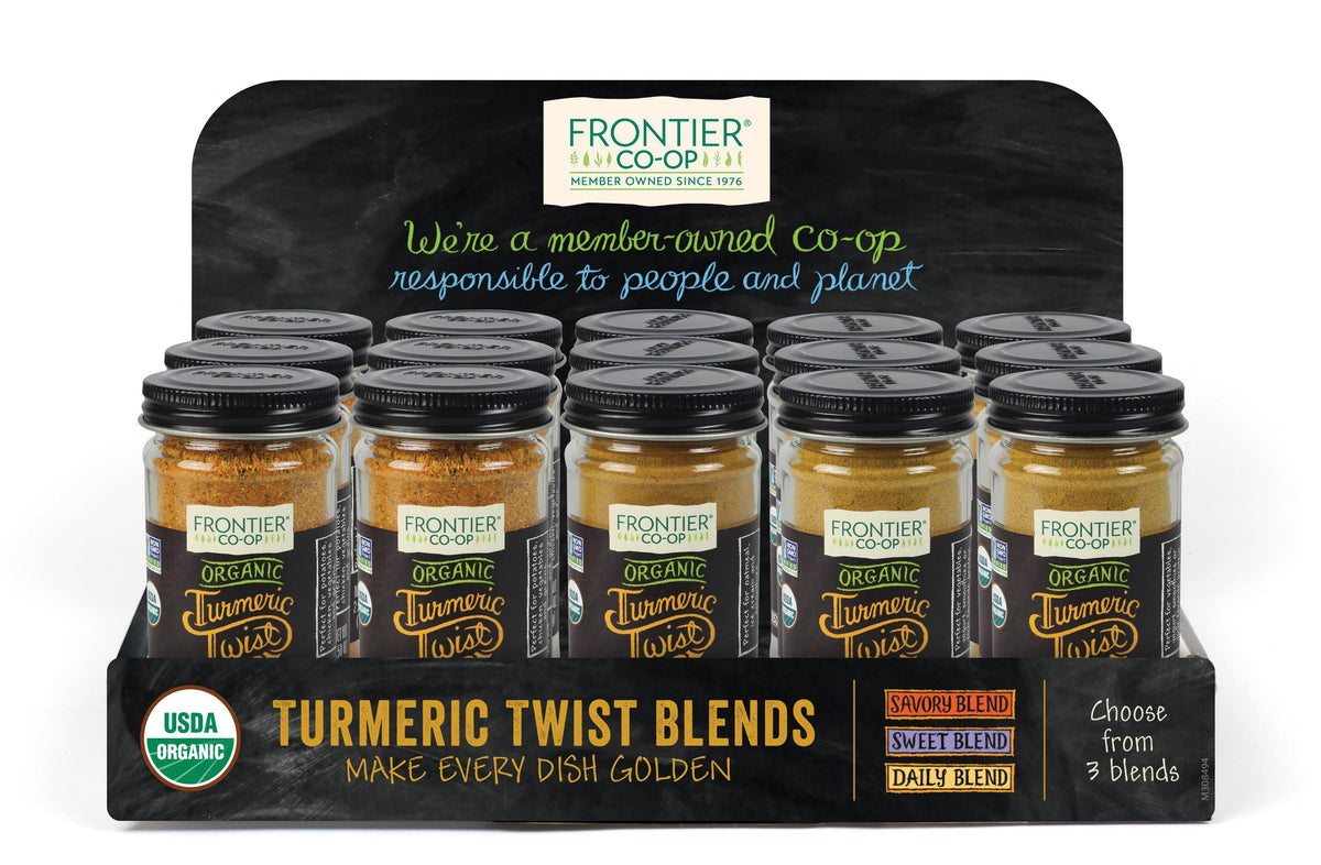 Turmeric Blds Display 15ct Org