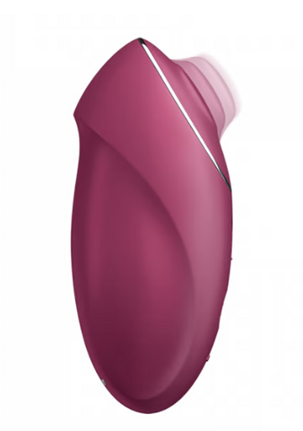 Satisfyer Tap and Climax 1 Vibrator - Grey