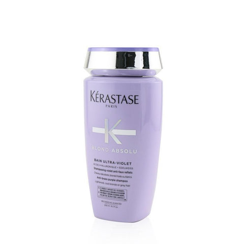 Blond Absolu Bain Ultra-violet Anti-brass Purple Shampoo (lightened, Cool Blonde Or Grey Hair) -