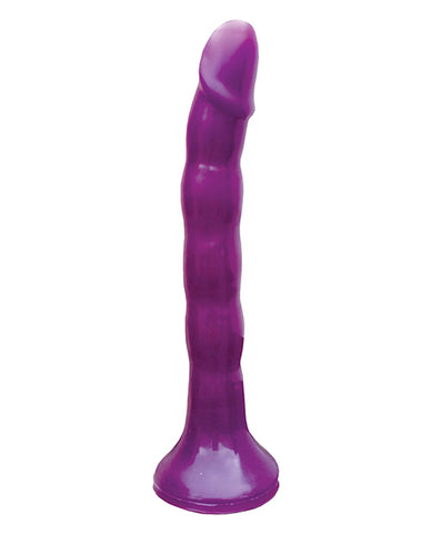 "Wet Dreams Skinny Me 7"" Strap On W/harness"