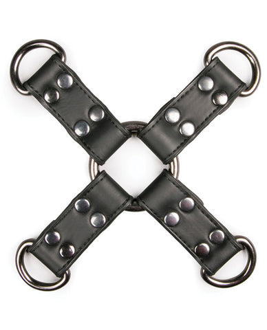 Easy Toys Faux Leather Hogtie - Black