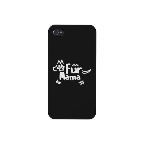 Fur Mama White Cute Cell Phone Case For Dog Lover Gifts