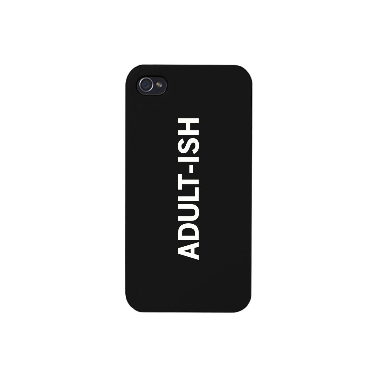 Adult-ish Black Funny Quote Cute Phone Cases For Apple, Samsung Galaxy, LG, HTC