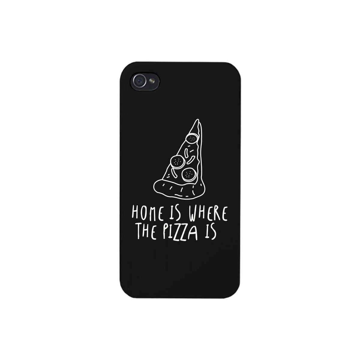 Home Where Pizza Black Ultra Slim Phone Cases For Apple, Samsung Galaxy, LG, HTC