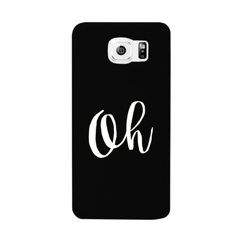 Oh Black Ultra Slim Cute Design Phone Cases For Apple, Samsung Galaxy, LG, HTC