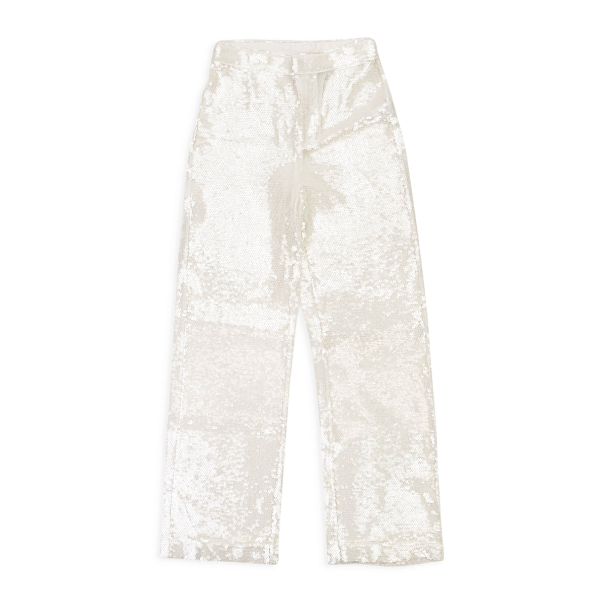 95-CPN-1043/2 F19KAFP13024 CLEAR CALLIPYGIAN SEQUIN TROUSER Size 2