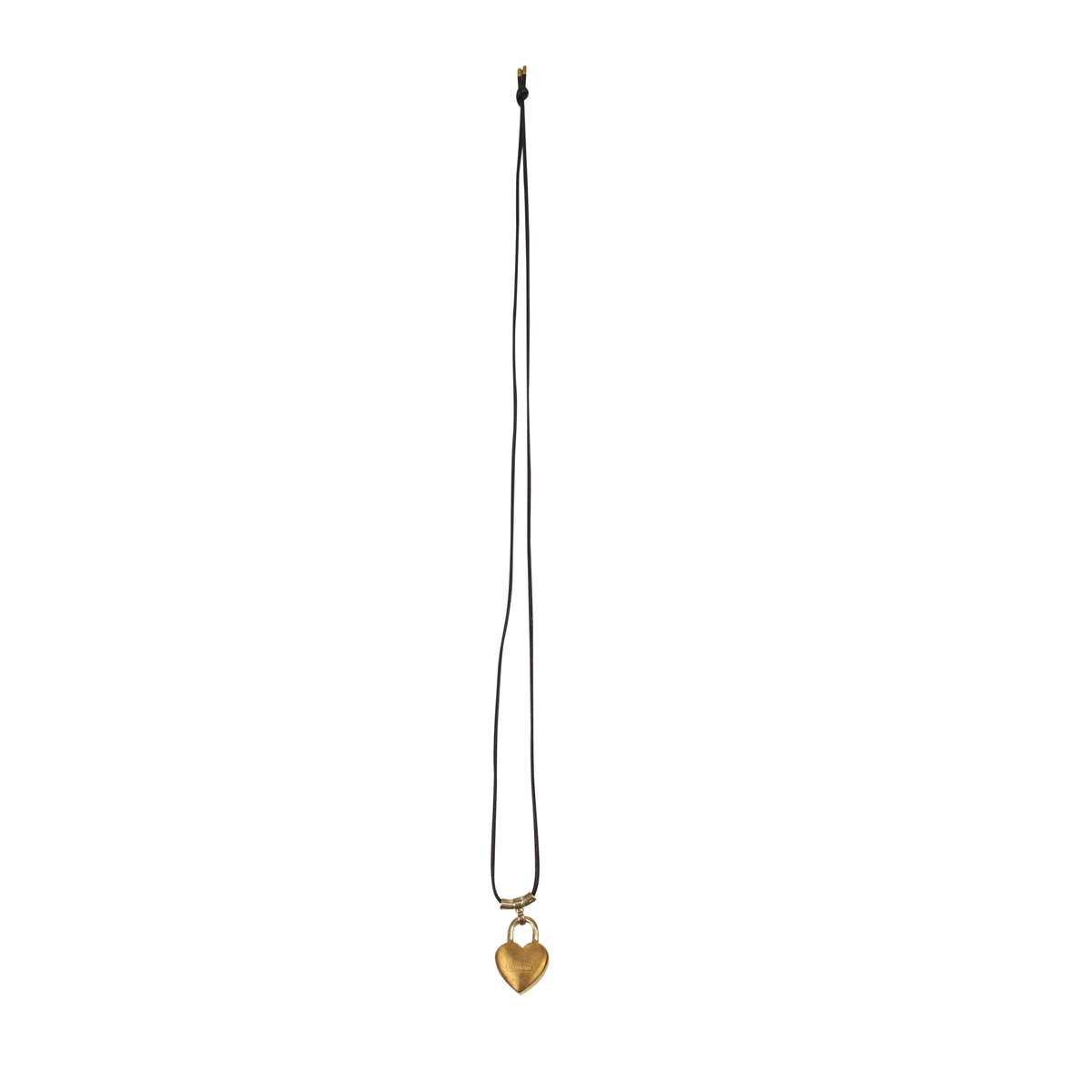 NWT Ambush Gold S Heart Padlock Necklace Size OS $525