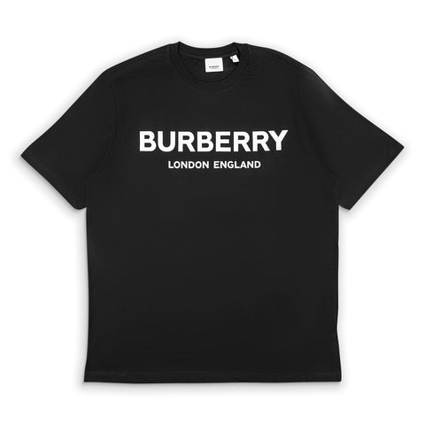 Burberry Black White Logo T-Shirt  Size S $510