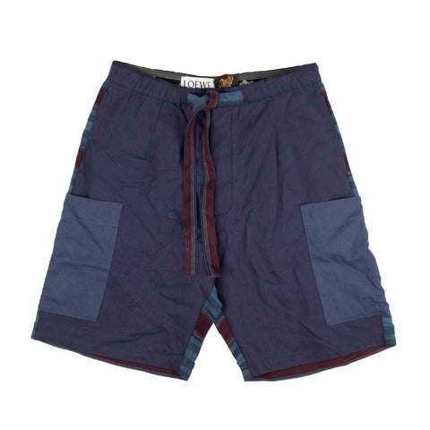 NWT LOEWE Indigo Cargo Shorts Size M $650