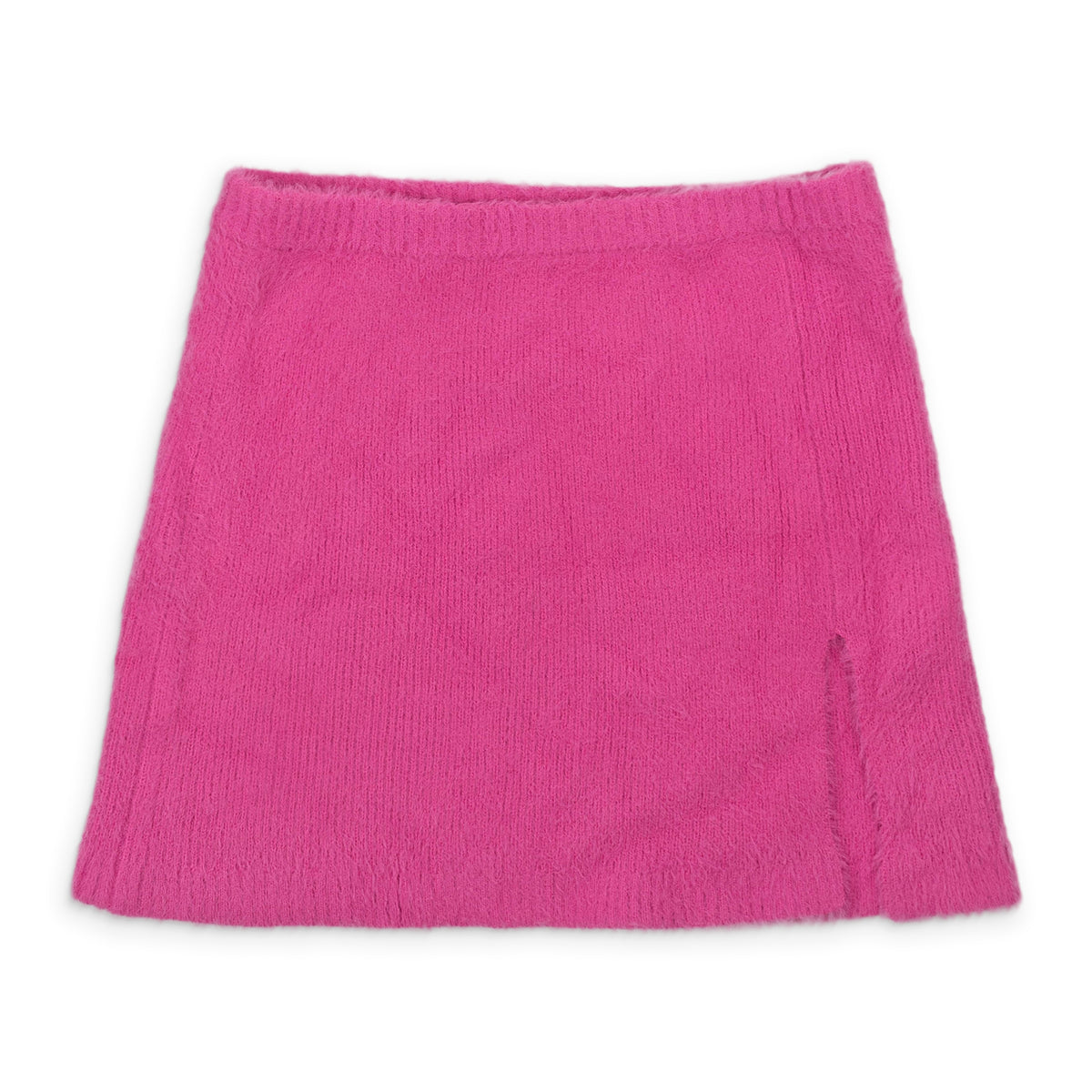 95-CPN-0030/M SP20KAOP14006 FUSCHIA CALLIPYGIAN FURRY MINI SKIRT Size M