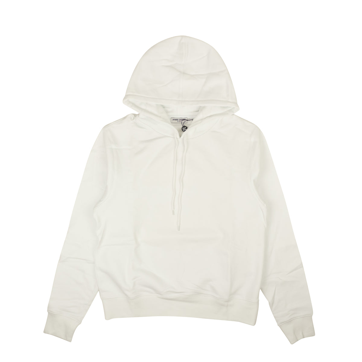 NWT Opening Ceremony CHALK BLANK HOODIE Size S $115