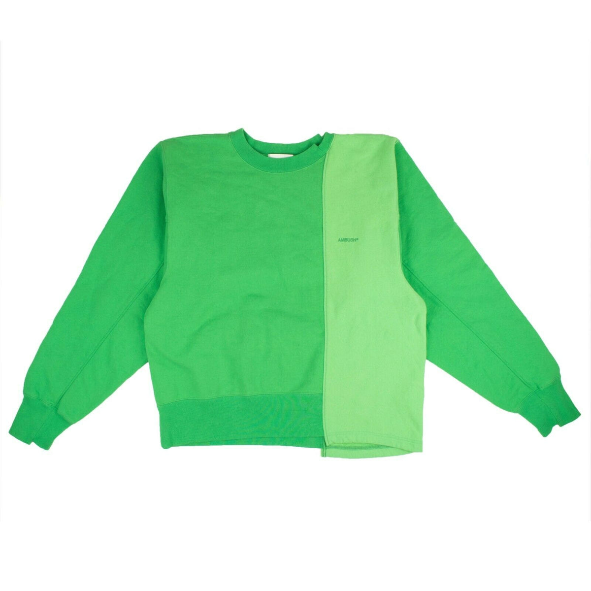 NWT AMBUSH Green Mix Sweatshirt Size 3 $795