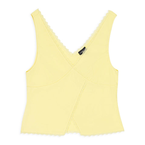 95-CPN-1029/S F19KAIP12053_YELLOW YELLOW CALLIPYGIAN RIB CUTAWAY TANK Size S