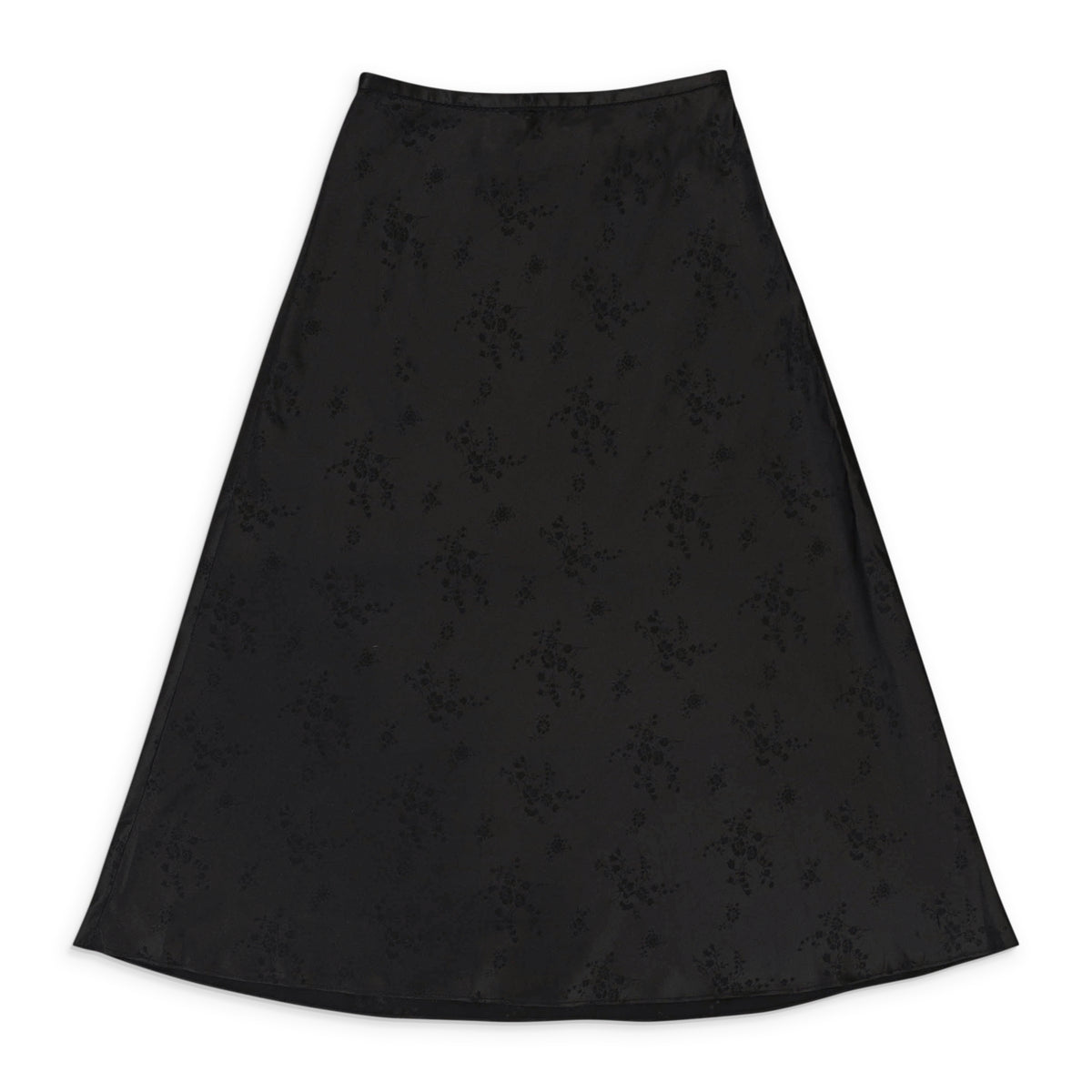 95-CPN-0063/2 P14004 BLACK Callipygian JACQUARD BIAS SKIRT Size 2