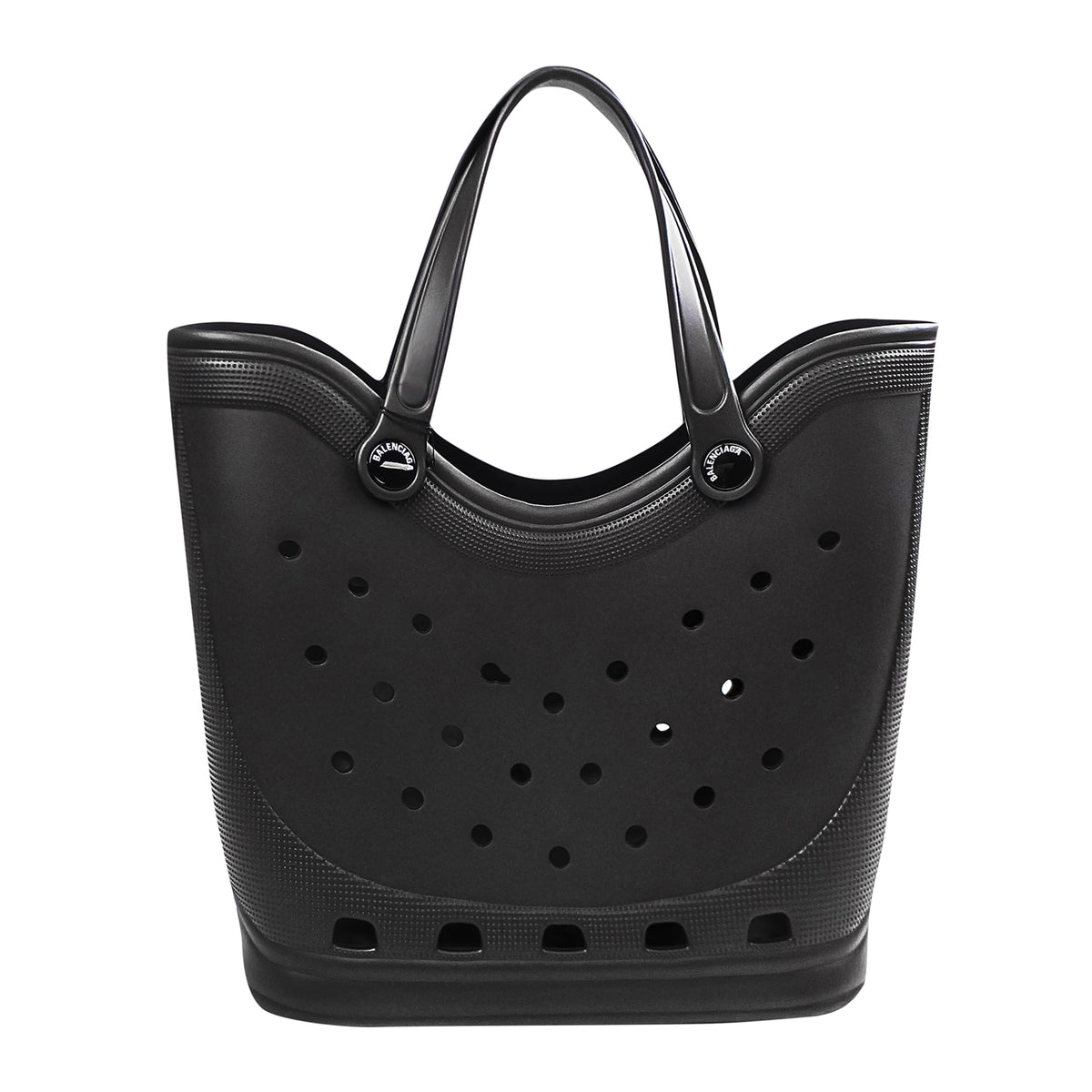 NWT Balenciaga Black Crocs Tote Bag Size L $1350