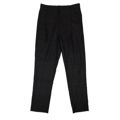 NWT OPENING CEREMONY Dark Grey Pleated Wool Trouser Pants Size 34 $195