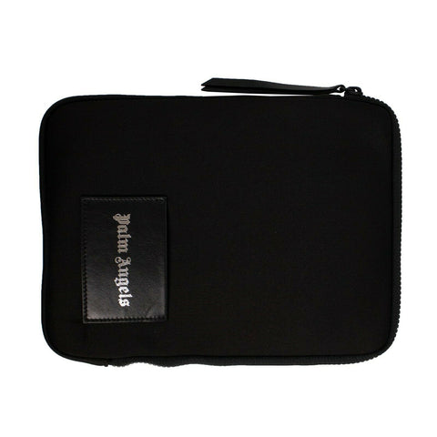 NEW PALM ANGELS Black Logo Patch  IPad Case Pouch $525