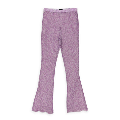 95-CPN-1091/8 P13026_PURPLE PURPLE CALLIPYGIAN LACE PANT Size 8