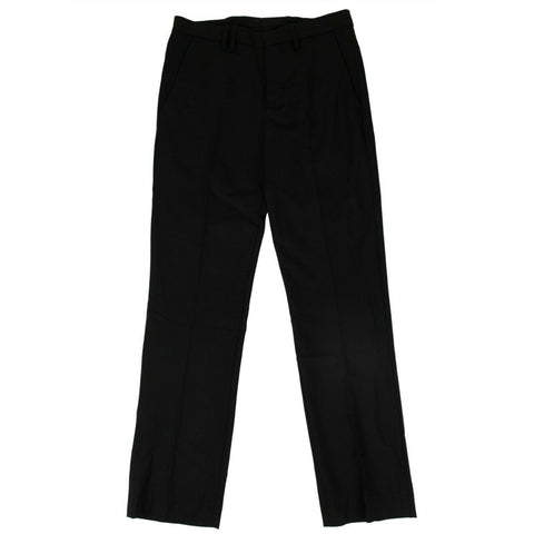 NWT TIM COPPENS Black Virgin Wool Cropped Tailored Trouser Pants Size 46 $366