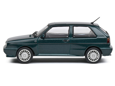 1989 Volkswagen Golf Rallye G60 Green Metallic 1/43 Diecast Model Car by Solido