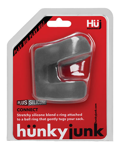 Hunky Junk Connect Cock Ball Tugger Blue